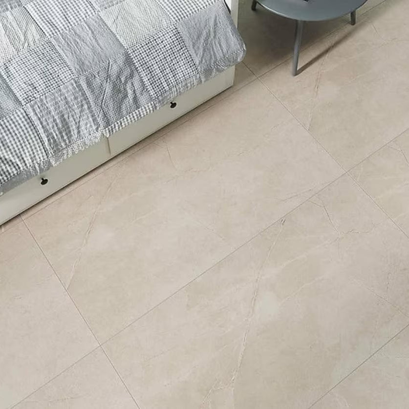 Bodenfliese Beige 60x120 cm Kütahya Adria Latte Feinsteinzeug rektifiziert