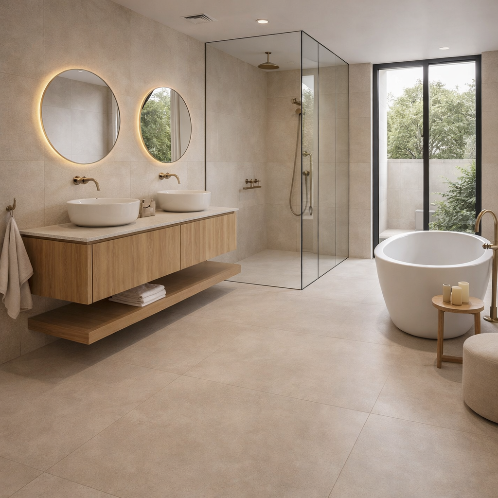 Bodenfliesen XXL 120x120 Kütahya Seramik Infinity Marfil Feinsteinzeug