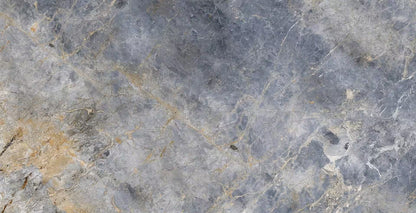 Bodenfliese 120x60 Hochglanz Blau Grau Natursteinoptik Feinsteinzeug