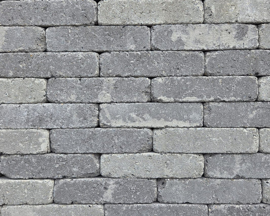 Betonpflaster Pomposo Pflasterriegel grau, getrommelt, 200/50/70mm