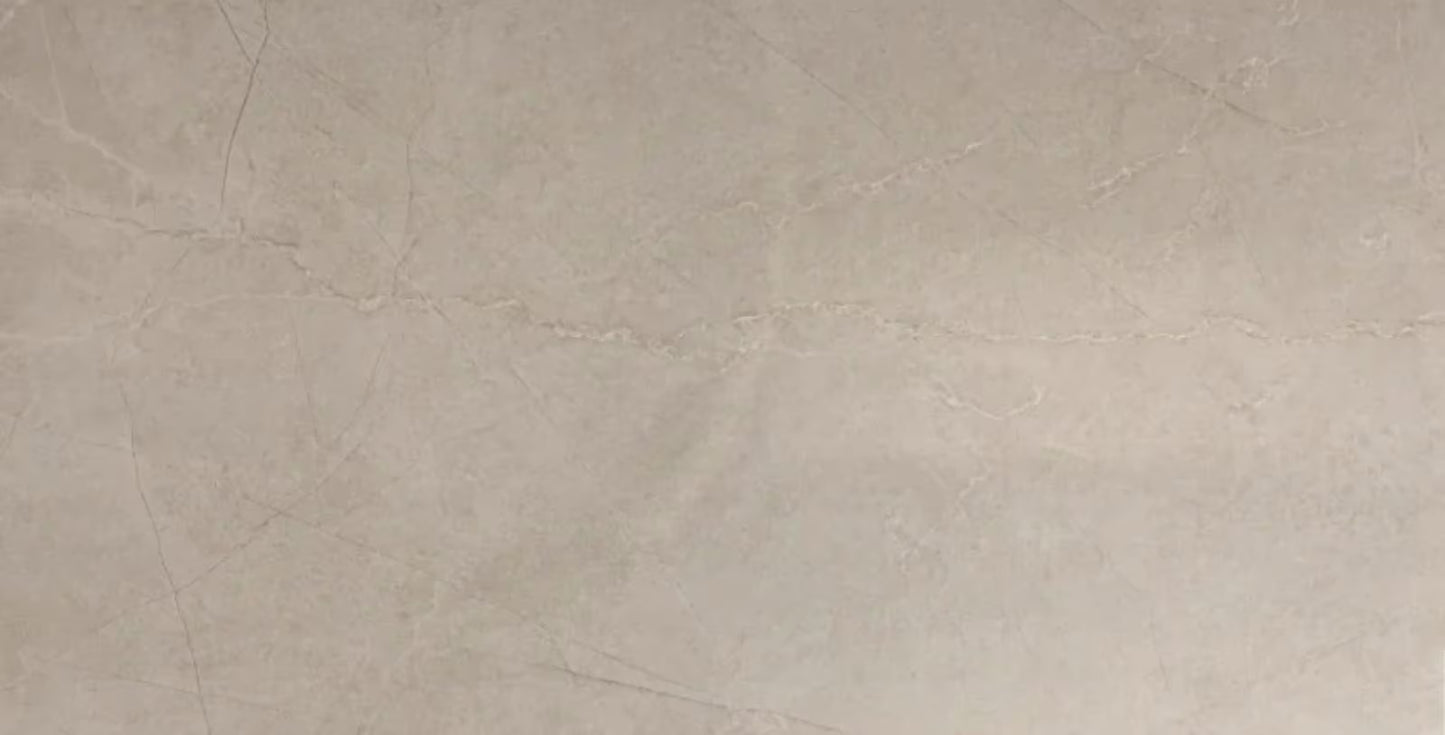 Bodenfliese Beige 60x120 cm Kütahya Adria Latte Feinsteinzeug rektifiziert