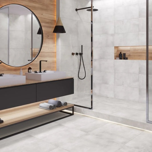 Bodenfliese Beige 30x60 cm – Designerfliese - Premium-Optik