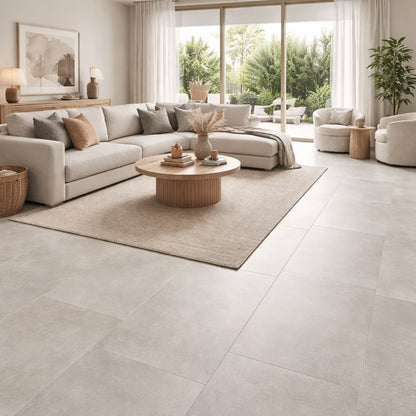 Bodenfliese 60x120 cm Kütahya Infinity White Feinsteinzeug