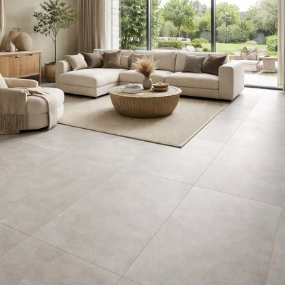 Bodenfliese 60x120 cm Kütahya Infinity White Feinsteinzeug