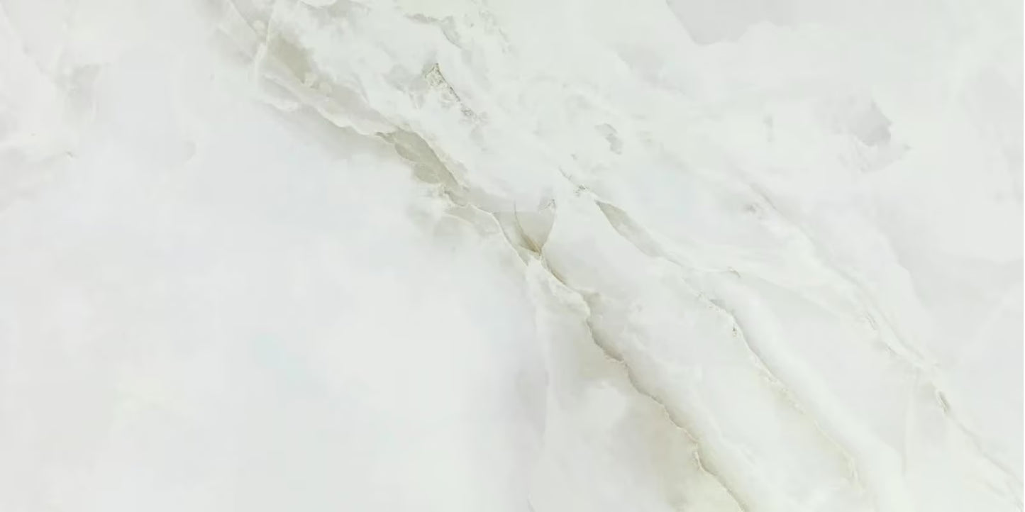 Bodenfliesen 60x120 cm Kütahya Marea White Feinsteinzeug Poliert