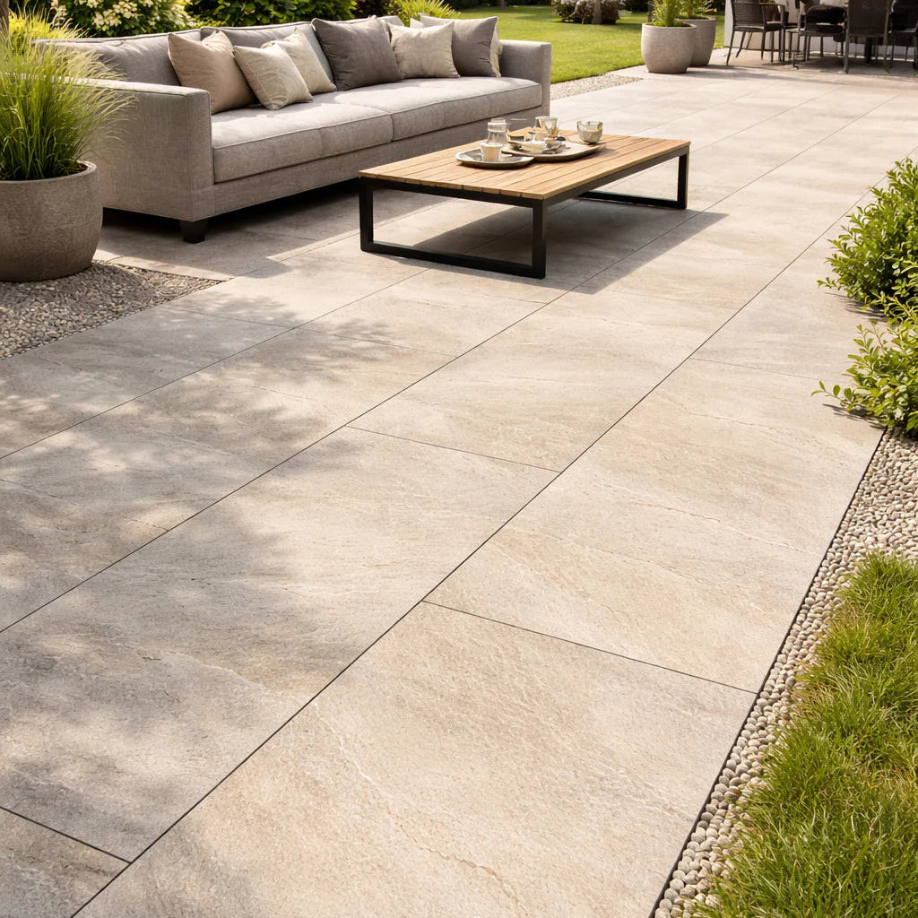 Terrassenplatten 60x120x2cm Sabbia Feinsteinzeug R11/C