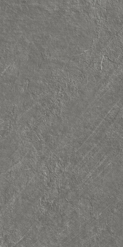 Terrassenplatte Testo Grafit 120x60x2 cm Feinsteinzeug