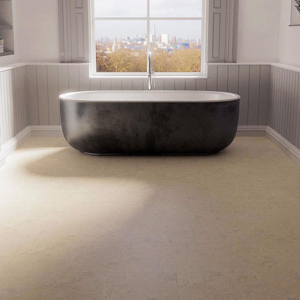 Vinylboden SPC Klick • Travertin Steinoptik • wasserfest • Robust