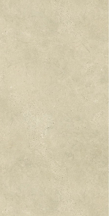 Klick-Vinyl Fliese XL Travertine hell sand | Vinylboden Steinoptik