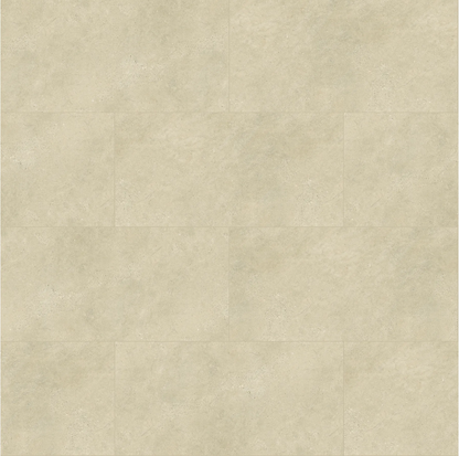 Klick-Vinyl Fliese XL Travertine hell sand | Vinylboden Steinoptik
