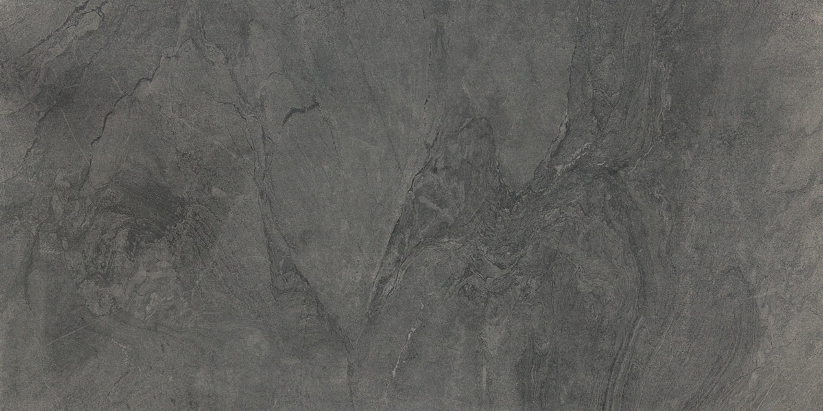 Bodenfliese 60x120 cm Anthrazit Kütahya Atlantis Feinsteinzeug