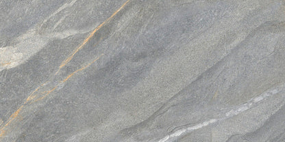 Bodenfliese 30x60 cm Natursteinoptik Grau Feinsteinzeug Rektifiziert