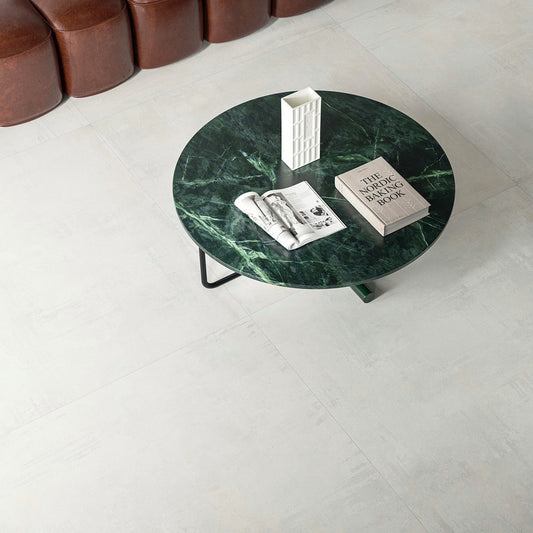 Bodenfliesen 60x120 Grau Betonoptik Feinsteinzeug Rektifiziert