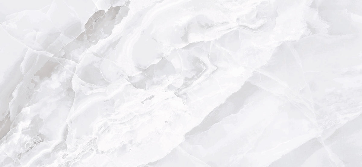 Bodenfliesen 60x120 cm Kütahya Marea White Feinsteinzeug Poliert