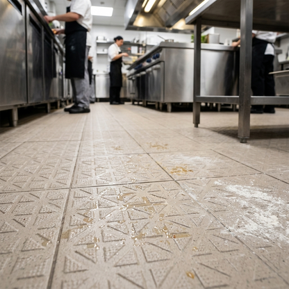 Rutschfeste Bodenfliesen 20x20 R12 Gewerbefliese Industriefliesen