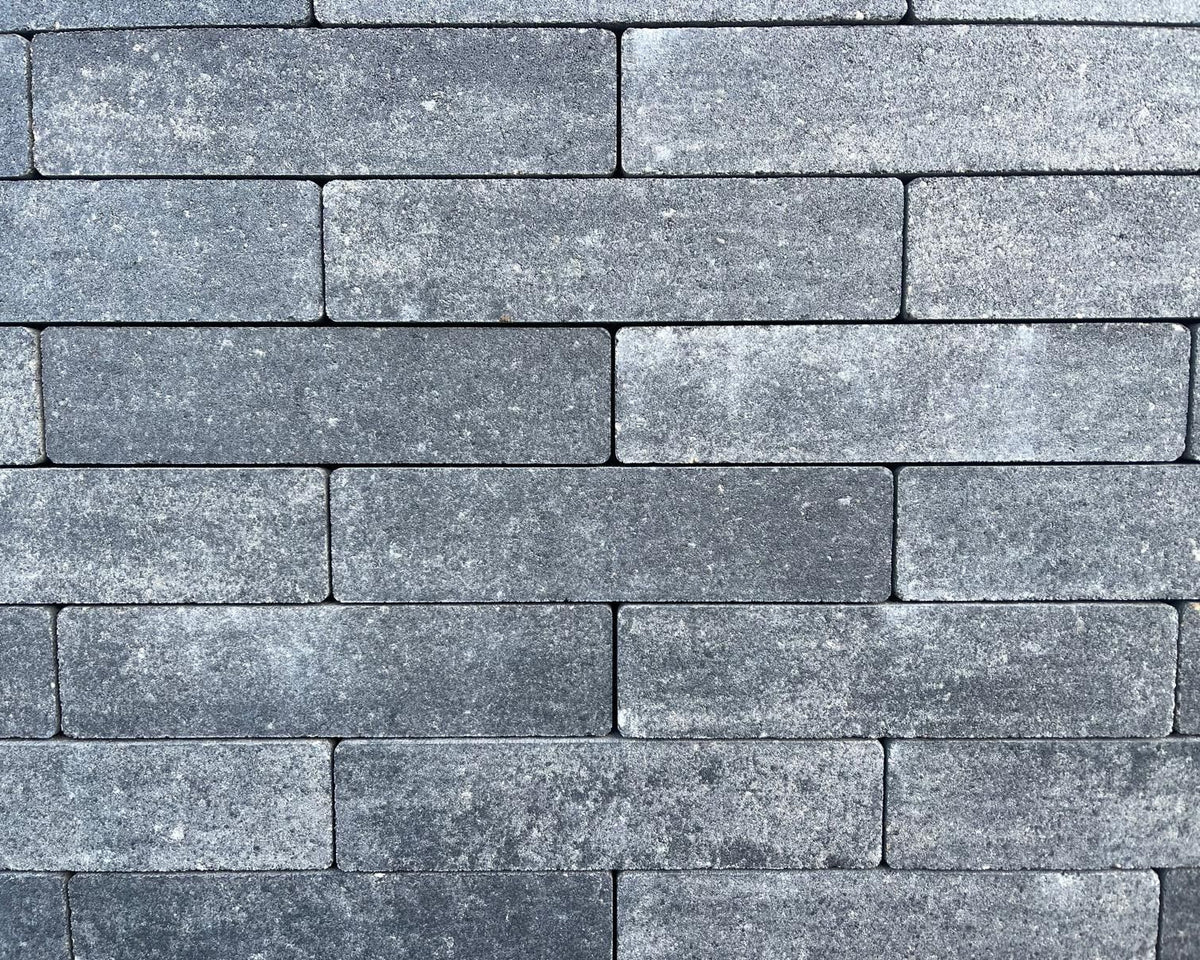 Betonpflaster Soft Comfort Pflasterriegel 200x50x70 mm Grau-Schwarz