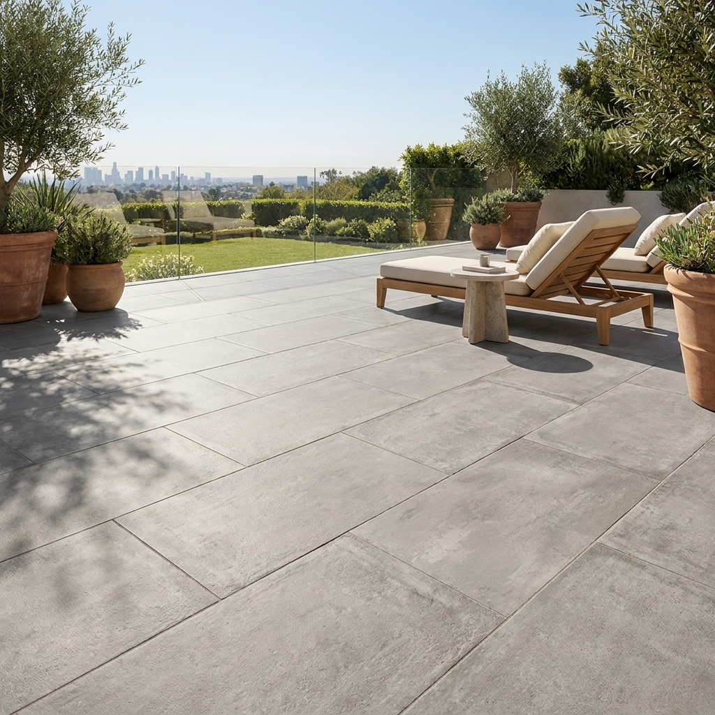 Terrassenplatten 60x120x2cm Kütahya Infinity Grey Feinsteinzeug